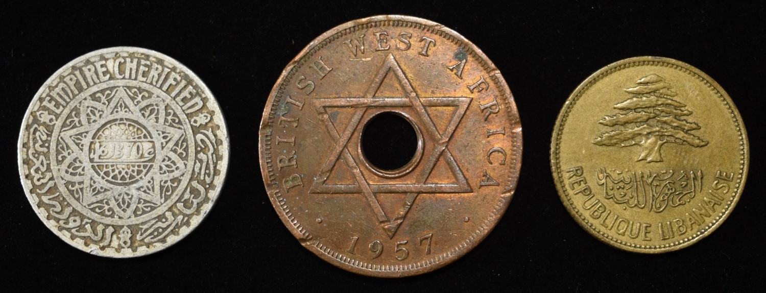 5 LB FOREIGN NON-SILVER COINS