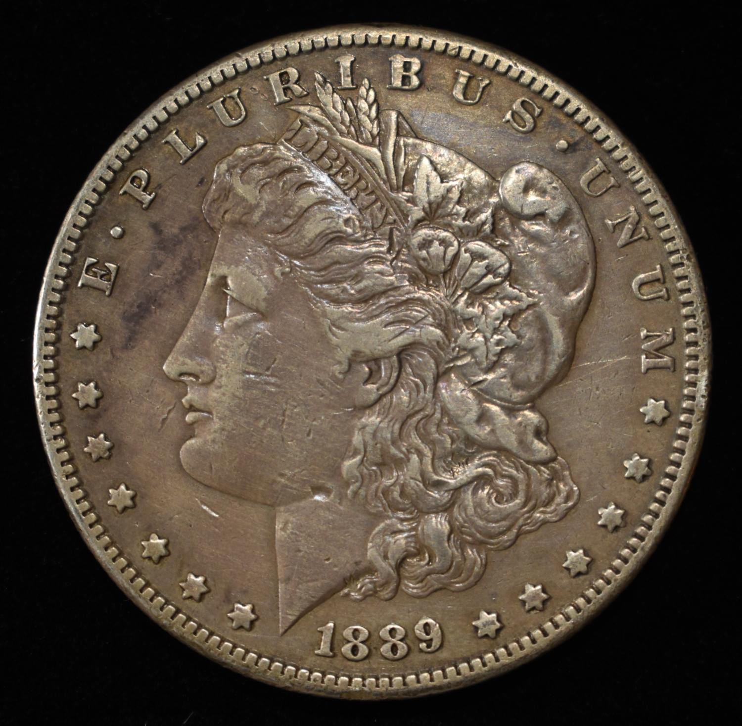 1889-CC MORGAN DOLLAR XF