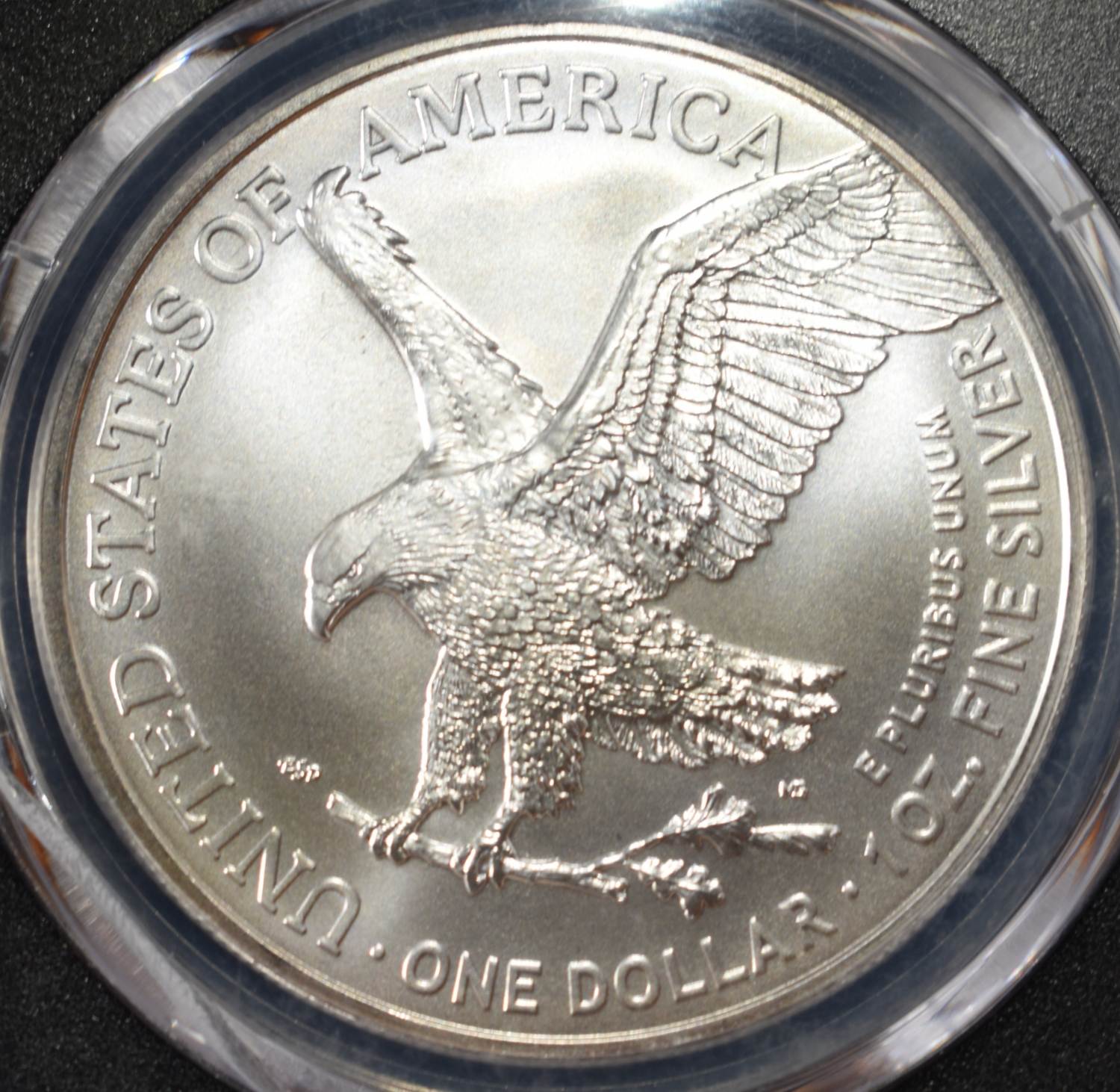 2021 AMERICAN SILVER EAGLE PCGS MS70 TYPE2