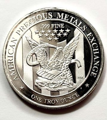 American Precious Metals Exchange APMEX Proof 1 ozt .999 Silver. Winner shall receive the exact 
