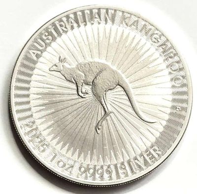 2025 Australian Kangaroo 1 ozt .9999 Silver. Winner shall receive one (1) coin precisely 