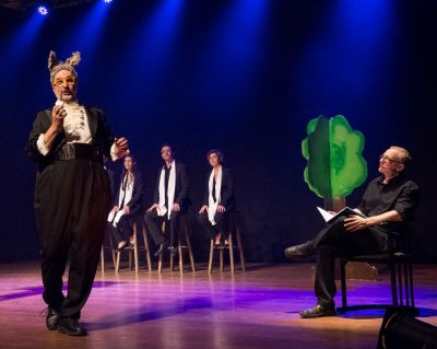 דויד גרוסמן ואלי גורנשטיין - מפגש אישי +4 כרטיסים למופע "איתמר פוגש ארנב". חוויה משפחתית מושלמת 