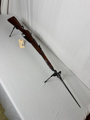 M44 Russian with Bayonet. Bolt action 7.62x54