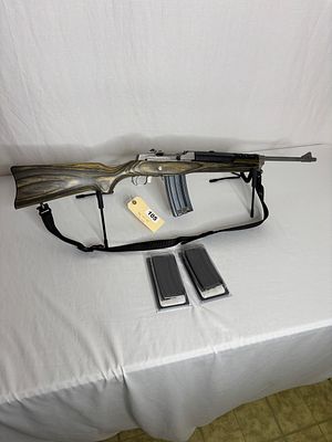 Ruger Ranch Rifle. .223 cal, 3 mags