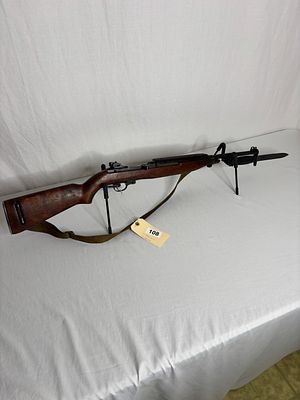 M1 Carbine, Blue Sky Import, 30 Carbine. with bayonet & adjustable rear sight, NO MAG