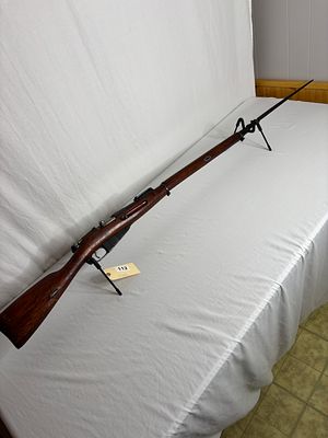 M91 7.62x54. with bayonet