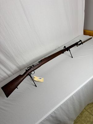 Chilean Mauser w/ Bayonet. Mauser Chilean Modelo 1895, bolt action