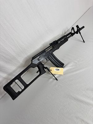 MAK-90 Sporter. 7.62x39mm, 3 mags, flip up sight