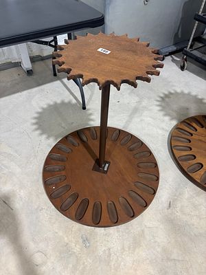 Wooden Rotating Gun Storage Rack