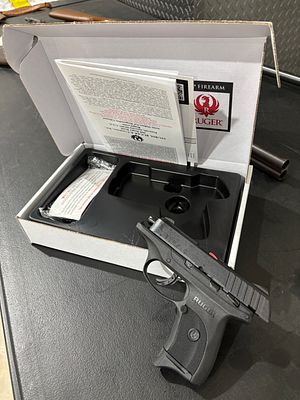 Ruger EC9s. This is a brand new, never sold gun. It will have a 7.75% sales tax added to the 
