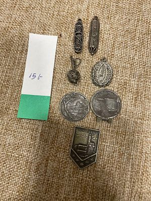 לוט 7 תליונים יודאיכה כסף 15 גרם