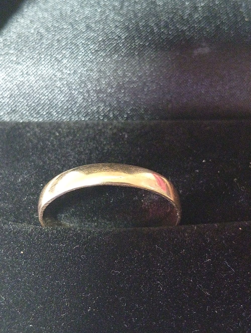 טבעת זהב 14k נישואין לגבר משקל 2.7 גר מידה 11