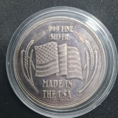 1 אונקיה כסף טהור 999 אמריקה ( לא שכיחה )