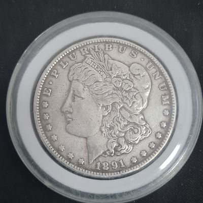 דולר אמריקאי מכסף שנת 1891