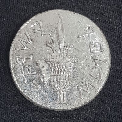 מטבע כסף רפליקה של מטבע עתיק משקל כ 15.5 גרם כסף 0.900