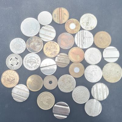 כ 30 טוקנים (אסימונים)