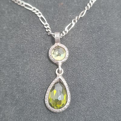 שרשרת כסף חתומה 925 עם תליון כסף חתום 925 
משקל כ 8 גרם