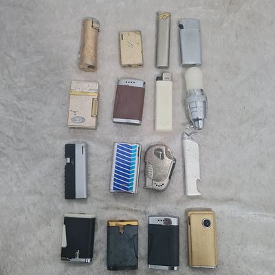 לוט של 16 מצתים ( מתוכם 3 רונסון), לא נבדקה תקינות