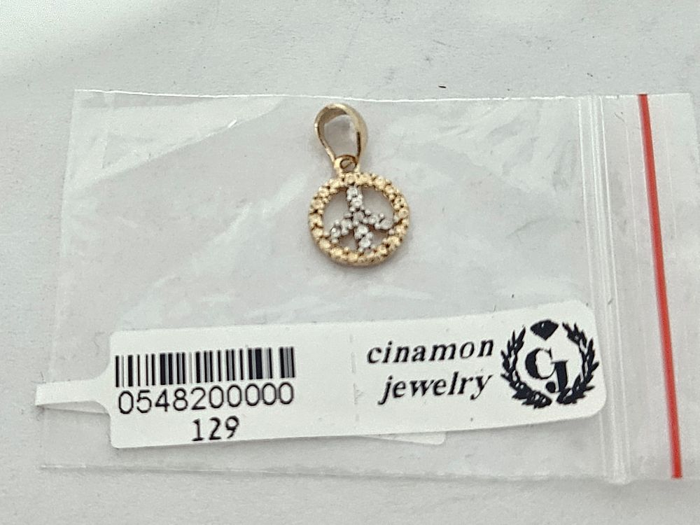 תליון מיוחד גולדפילד (לא חתום), חברה מוכרת מחנות שנסגרה, בעטיפה מקורית