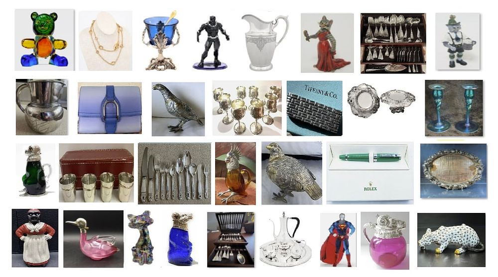 SJ Auctioneers | JEWELRY, SILVER, GLASS ART, FASHION and TOYS
