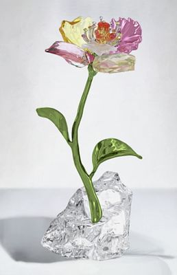 Swarovski - Swarovski Idyllia Flower Figurine In Original Box. This stunning floral sculpture, a 