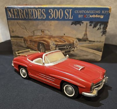 Hubley - Hubley Mercedes-Benz 300SL Model Car With Box