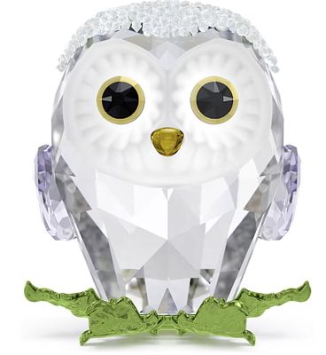 Swarovski Signed CRYSTAL BABY OWL IDYLLIA WITH BOX NEW. Swarovski Signed CRYSTAL BABY OWL 