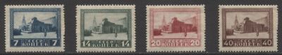 СССР 1925 г. Мавзолей Полн сер 4 мар с зубц Плотная бумага MH. СК 72/75 А 
СОЛ 216/219 А