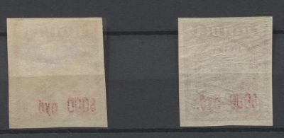 РСФСР 1922 г Стандарт Абкляч Надпечатки 2 мар Кат 15 USD + 1200 руб MNH. СК - 2004 Г. № 28 Тг 