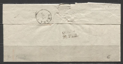 Польша домарочный конверт См. описание . MYSLENICE 31 MAR. - GDOW 2 APR. (DOBAYCE) ЧЕРЕЗ KRACAU 