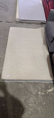 1 x hessian back floor rug 55inch x 39 inch new item