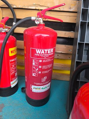 6 Litre Serviced Water Fire Extinguisher