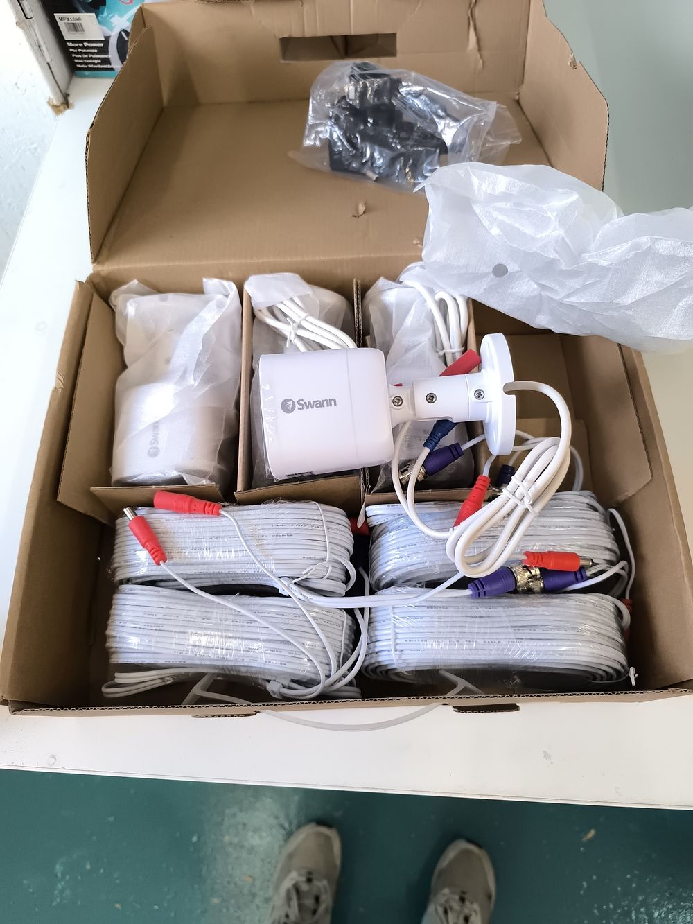 Swann PRO-1080MQ8 1080P HD CCTV Security Cameras Only, A Set of Four Cameras with 25m BNC 