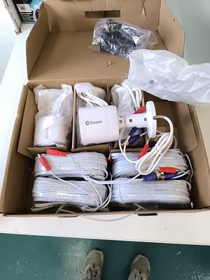 Swann PRO-1080MQ8 1080P HD CCTV Security Cameras Only, A Set of Four Cameras with 25m BNC 