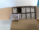 A Lot of 14 Boxes of Relpol S.A. Electrical Relays and Sockets, Various Sized. This lot Image - 1