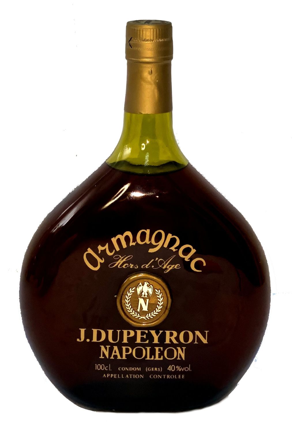Lot 779 - Garrafa de “armagnac”, J. DUPEYRON – NAPOLEON