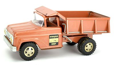 Bronze Tonka Toys Hydraulic Dump Truck - Pressed Steel. Tonka 1960 Hydraulic Dump Truck in 