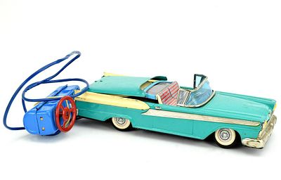 1960 Japanese Ford Fairlane 500 Skyliner Vintage Toy. 1960 Japanese Ford Fairlane 500 Skyliner. 