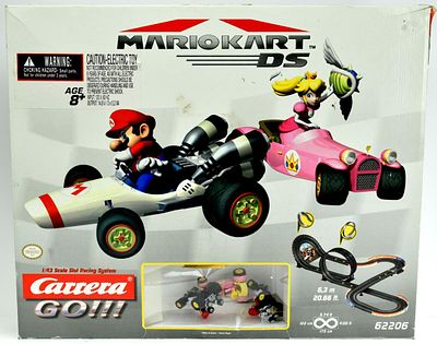 CARRERA GO! MARIO KART DS 1/43 SLOT CAR RACE TRACK SET. CARRERA GO! MARIO KART DS 1/43 SLOT CAR 