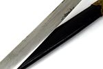 Rare EARLY Japanese Navy CUSTOM Mounted Samurai Kyu-gunto Sword w/1600s A.D. Signed Blade. Image - 7