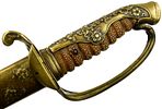 Rare EARLY Japanese Navy CUSTOM Mounted Samurai Kyu-gunto Sword w/1600s A.D. Signed Blade. Image - 32