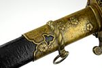 Rare EARLY Japanese Navy CUSTOM Mounted Samurai Kyu-gunto Sword w/1600s A.D. Signed Blade. Image - 39