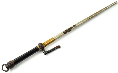 Antique Japanese Samurai Sword Breaker -Jitte Jutte Old WWII Bringback. Antique Edo Period 