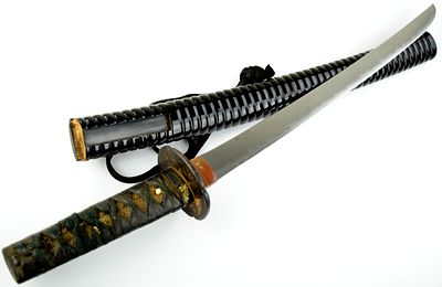 Nicely Mounted Japanese Shinto Wakizashi ~ signed Nagasone Okisato Kotetsu. Shinto wakizashi, 15 
