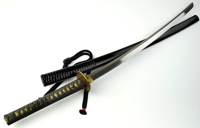 Large 1500s Koto Period Japanese Katana Sword ~ 28 inch length blade ~ signed Bishu Osafune 