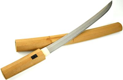 Late Muromachi period Japanese Samurai Wakizashi Sword. Late Muromachi period wakizashi, ca. 
