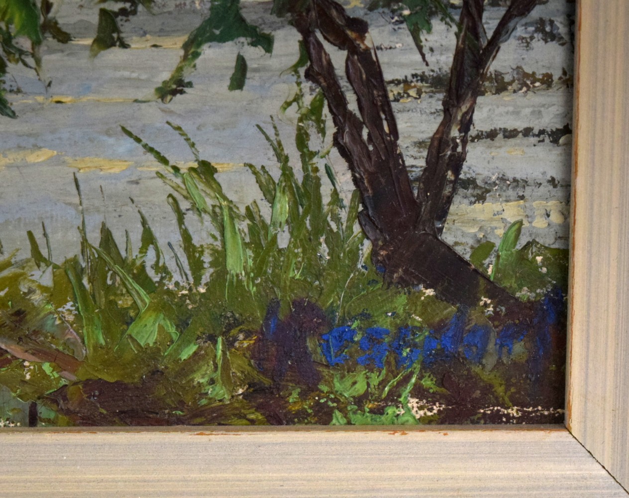 American/German Hans Ressdorf Oil On Canvas Landscape Painting