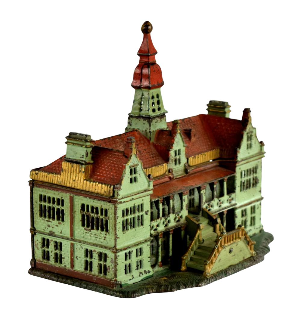Ives, Blakeslee Palace Cast Iron Collectable Coin Machine Bank c.1890's