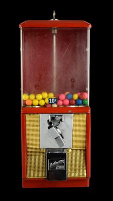 Vintage Northwestern Parkway Corp Vending Machine Model 60 Gumball Machine. Vintage Northwestern 