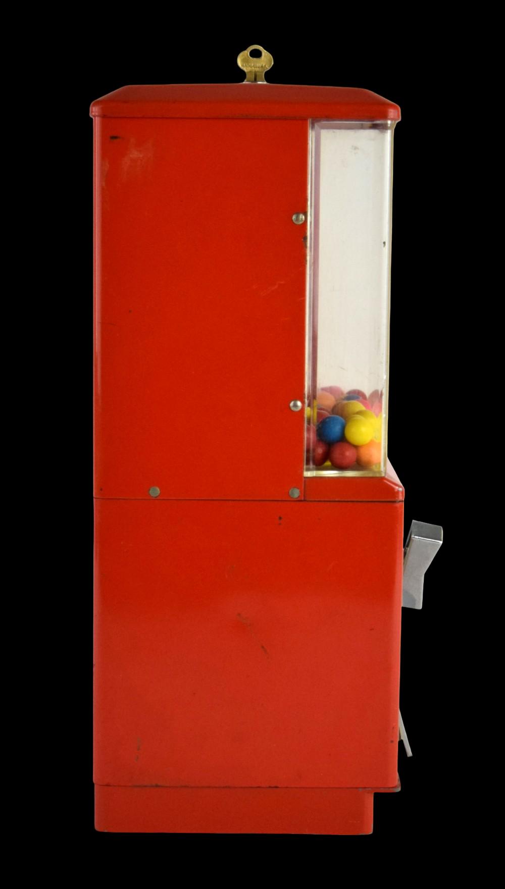 Vintage Northwestern Parkway Corp Vending Machine Model 60 Gumball Machine